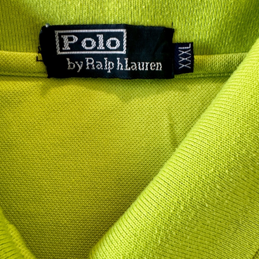 Ralph Lauren Big Pony Men's 3XL Short Sleeve Polo  Sport #3 Shirt Green Golf - Picture 4 of 9